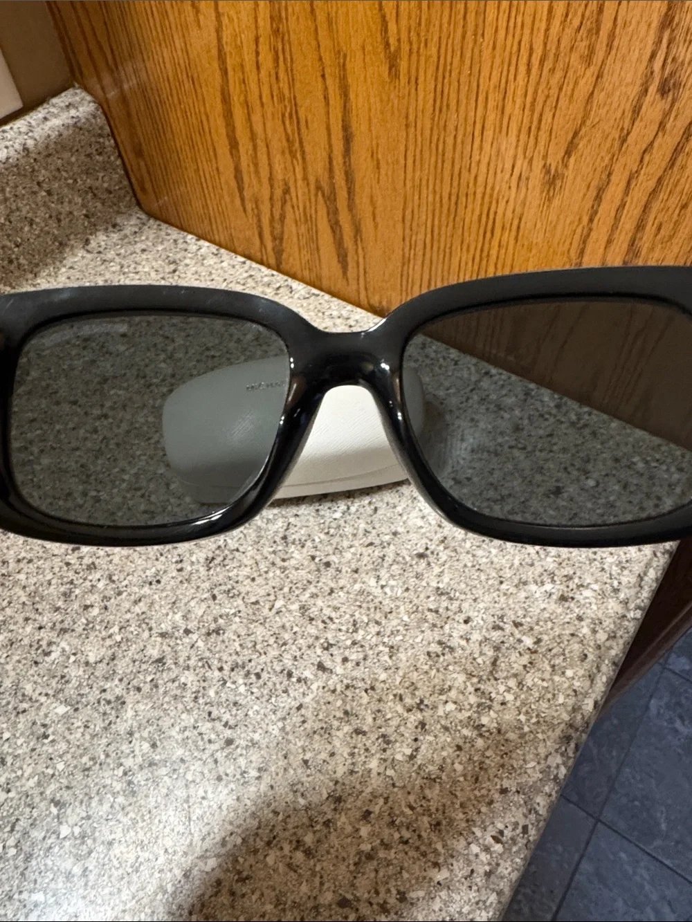 Michael Kors Black Square Frame Women's Sunglasses